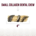 thumbnail image 2 of Icelandic+ Collagen Dental Chew: Beef & Cod Skin - 4" Dog Treat Stick, Hand-Wrapped Fish, 2 Ingredient Pet Snacks, Dental Health, Rawhide Alternative, 2 of 7