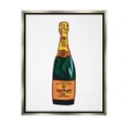 thumbnail image 4 of Stupell Industries Classy Champagne Wine Bottle Kitchen Bar Beverage Graphic Art Luster Gray Floating Framed Canvas Print Wall Art, Design by Amelia Noyes, 4 of 5