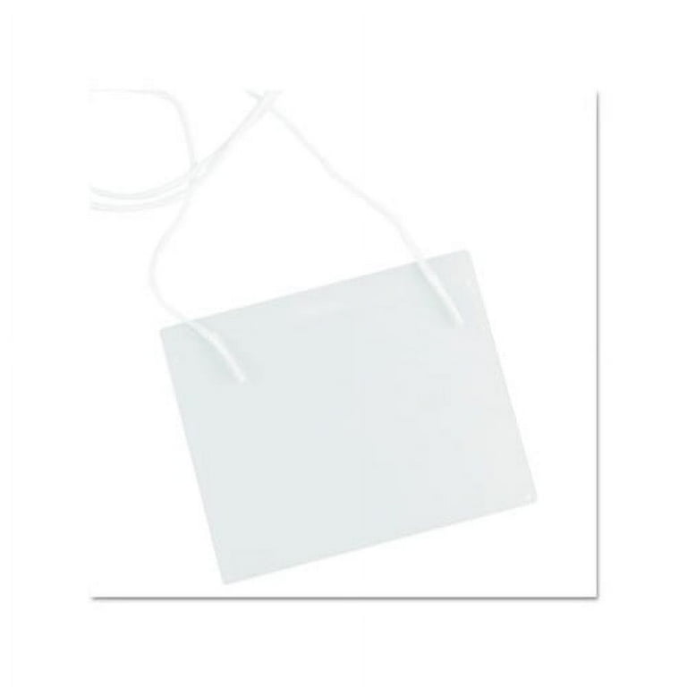 Clear Badge Holders w/Neck Lanyards, 3 x 4, White Inserts, 100/Box Clear Badge Holders w/Neck Lanyards, 3 x 4, White Inserts, 100/Box