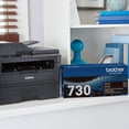thumbnail image 4 of Brother Genuine TN730 Black Standard Yield Toner Cartridge Bundle with Deco Essentials Printer eBook, Up to 1,200 Pages, for HL-L2350DW, HL-L2370DW, MFC-L2710DW, MFC-L2750DW, 4 of 9