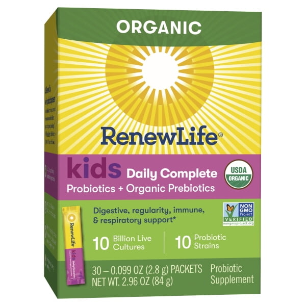 Renew Life Kids Daily Complete Probiotic and Prebiotic