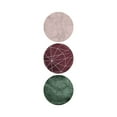 thumbnail image 2 of Urban Epiphany 12x14 Black Ornate Wood Framed with Double Matting Museum Art Print Titled - Cranberry Green Blush GEO 1, 2 of 4
