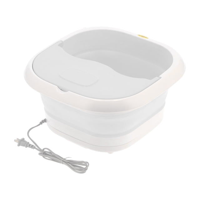 Foot Massager, Promote Blood Circulation Sapce-saving Foot Bath Massager For Friends Gift For Home Pink,White
