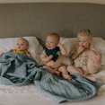 thumbnail image 5 of Parker Baby Muslin Blanket - 100% Muslin Cotton Infant Baby Quilt & Kids Blanket for Boys - Dune, 5 of 7
