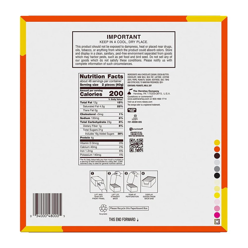 "TaliaPosy Peanut Butter Cups, Chocolate Candy, King Size (Pack of 24)"