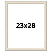 23x28 Frame White Real Wood Picture Frame Width 1.75 inches | Interior Frame Depth 0.5 inches |