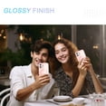 thumbnail image 5 of for iPhone 16 Case Magnetic, [Compatible with Magsafe] Built-in Screen Protector Shockproof Dustproof Crystal Clear Anti-Scratch Folio Flip Phone Case for iPhone 16, Pink, 5 of 6
