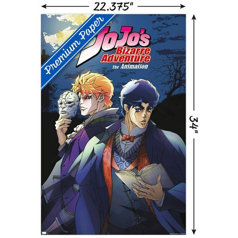 JoJo's Bizarre Adventure - Season 1 Key Art Wall Poster, 22.375