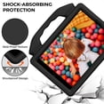 thumbnail image 4 of AMZER Kids Case for iPad Mini 5/4/3/2/1 (7.9-Inch, 2019/2015/2014/2013/2012 Model), Light Weight Shockproof Full-Body Handle Convertible Stand Tablet Protective Cover, Black, 4 of 5