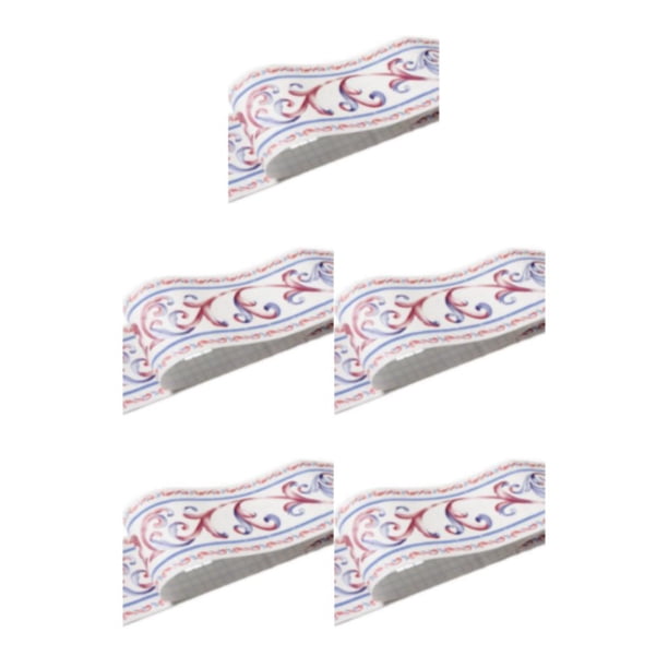 Wosthever Papel tapiz impermeable de PVC para decoración para sala de estar, adhesivo estable y confiable, seguro, Retro, flor de vid blanca a Type2 NO2