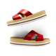 thumbnail image 3 of Sandalia Plataforma media Mujer Flexi Piel 107504 Rojo Flexi Piel, 3 of 4
