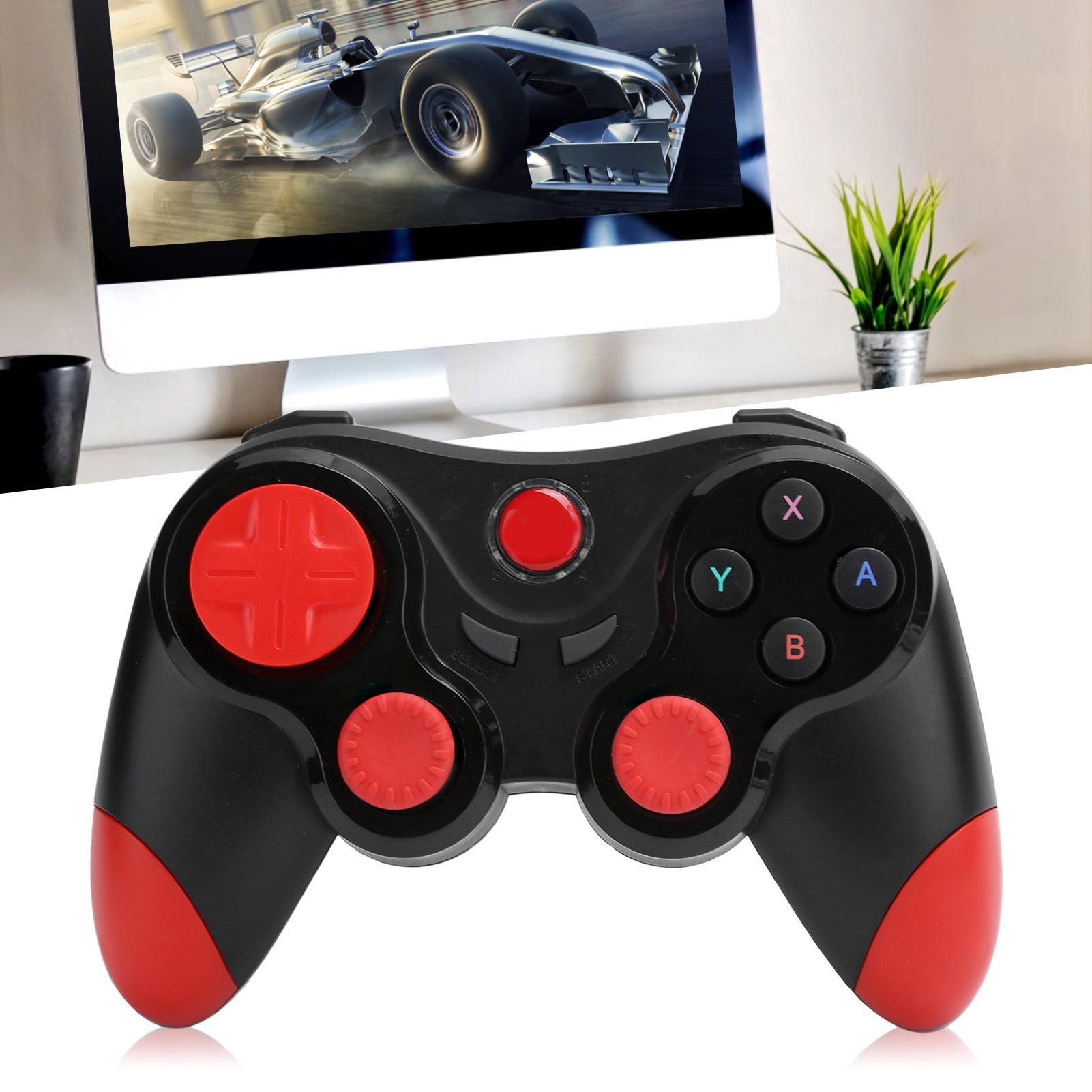 1:12 Scale Dollhouse Game Controller - Miniature Wireless Gamepad Model For Dollhouse Decor