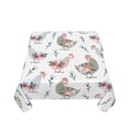 thumbnail image 5 of Wukai Funny Chicken Waterproof Tablecloth for Kitchen Dining, Fits Square Tables for 2-4 Seats -54"x54", 5 of 7