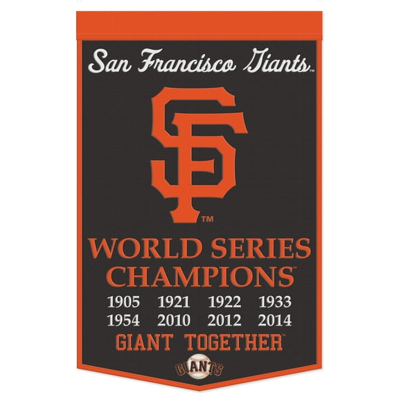 WinCraft San Francisco Giants 24" x 38" Championship Banner