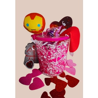 Hugs and Kisses Candy and Chocolate Bouquet - Valentine's Day Gift Basket  for Her - for Him - for Kids 