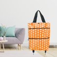 thumbnail image 2 of Carrito de con bolsa de con ruedas Bolsas de naranja Gloria Carro de compras, 2 of 8