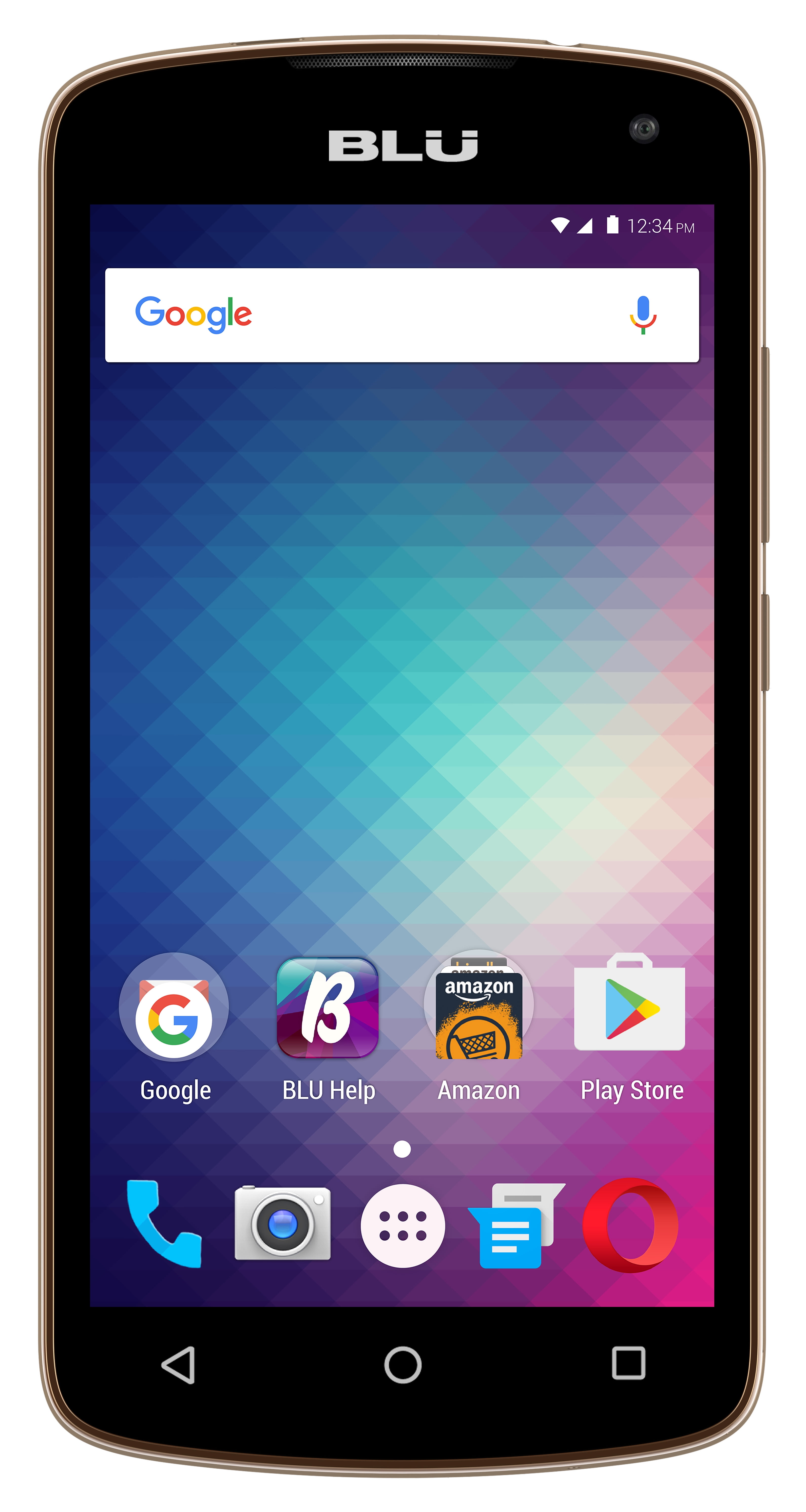BLU Studio G2 HD S550Q Unlocked GSM QuadCore Phone Gold