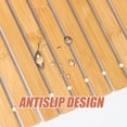 thumbnail image 3 of CATIEBYE Bamboo Floor Mat Waterproof Anti-Slip Mat Suitable for Kitchen 1 Pack, 3 of 6