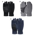 thumbnail image 2 of Jumpingount 1 par de guantes térmicos para ciclismo, a prueba de viento, impermeables, con pantalla táctil, para deportes al aire libre, bicicletas, guantes y mitones Gris Jumpingount AP013168-02, 2 of 6
