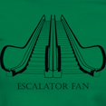 thumbnail image 3 of CafePress - Escalator Women's Value T Shirt - Women's Traditional Fit Dark T-Shirt, 3 of 4