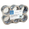 Business Source Acrylic Packing Tape 18.33 yd Length x 3" Width - 2.5 mil Thickness - 3" Core - Pressure-sensitive Poly - 2.50 mil - Acrylic Backing - 6 / Pack - Clear