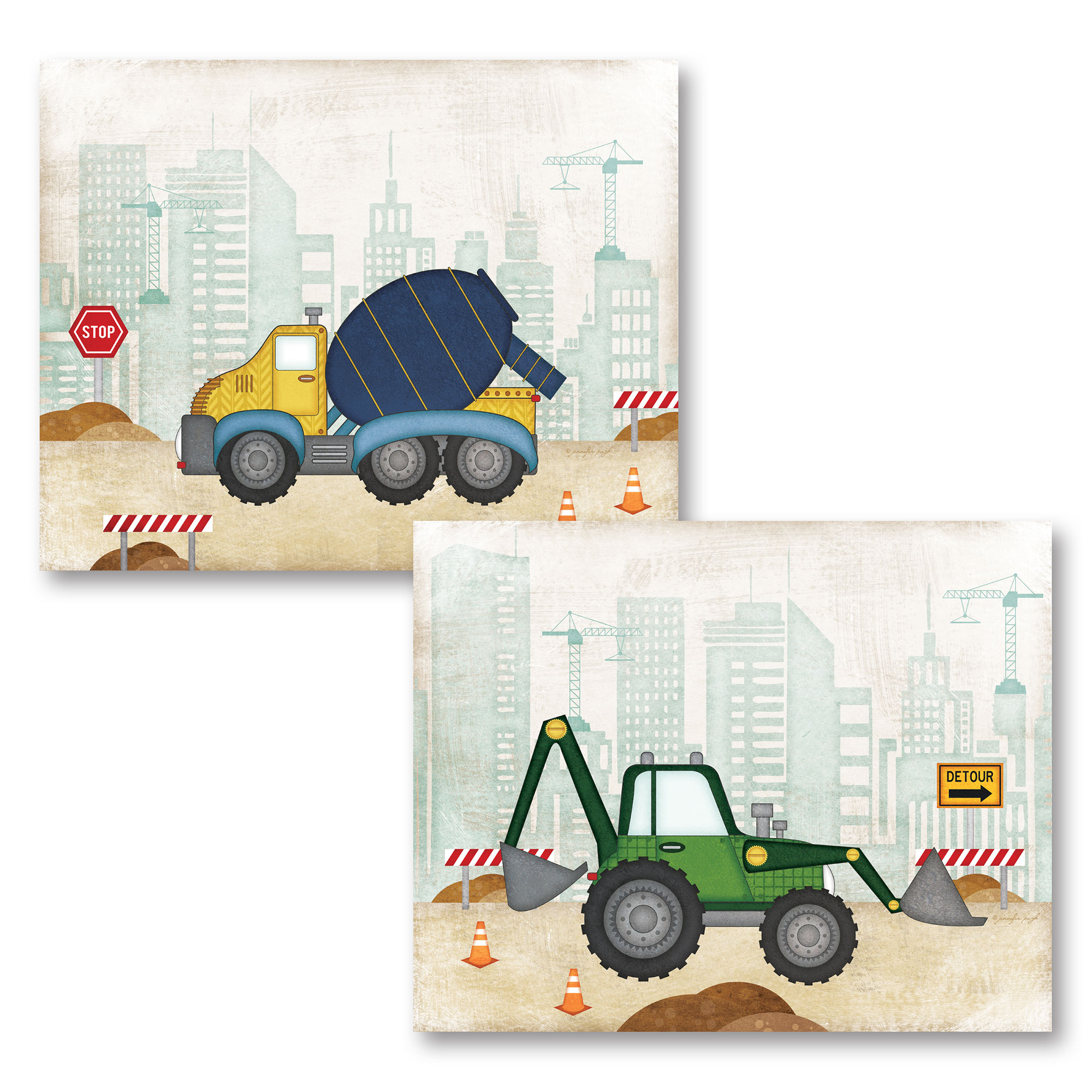 Sagebrush Fine Art Poster, 11" x 14", Set of 2