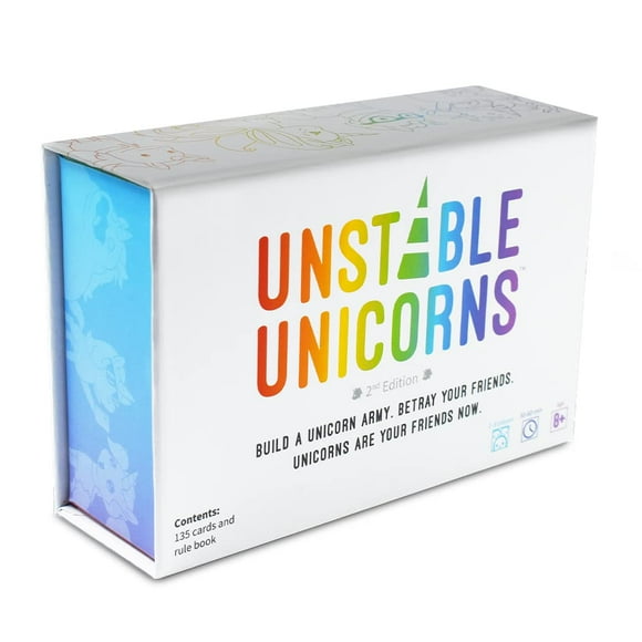 Juego de cartas Unstable Games Unstable Unicorns para adultos y adolescentes