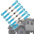 thumbnail image 5 of 6Pcs Aluminum Alloy Adjustable Push RodsTurnbuckle Rod Linkage Accessories for RC Car Modelsblue,, 5 of 5