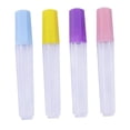 thumbnail image 4 of Rongfmy 4 Pcs Tube Transparent Transparent Boîtes de Rangement en Plastique avec Couvercles Test, 4 of 9