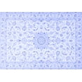 thumbnail image 1 of Ahgly Company Indoor Rectangle Medallion Blue Traditional Area Rugs, 8' x 12', 1 of 4