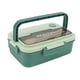 thumbnail image 4 of Contenedor de Comida para Almorzar, Lonchera, Contenedores de Almuerzo, Lonchera de PlásTiCO con 3 Compartimentos, 1000 ml, Caja Segura para Microondas Para Niños, Adultos, Adultos,, 4 of 7