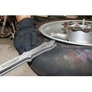 BAL X-Chock Deluxe Tire Locking Metal Wheel Chock W/Ratchet - Single