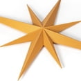 thumbnail image 4 of Set of 6 Gold Mid-Century Modern Star Wall Decor - 3D Starburst Wall Sculptures, Retro Atomic Era Home Accents, Lightweight Plastic Celestial Star Art for Living Room, Bedroom & Home Office, 4 of 10