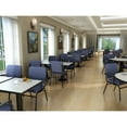 thumbnail image 2 of Lorell, LLR59595, Vinyl Back/Seat Oversized Stack Chairs, 2 / Carton, 2 of 2