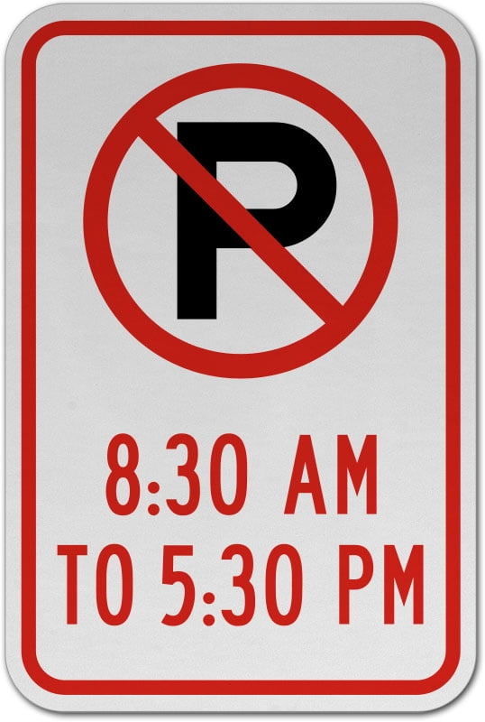 24x6 Public Parking 5-Pack CGSignLab Nostalgia Stripes Premium Acrylic Sign 