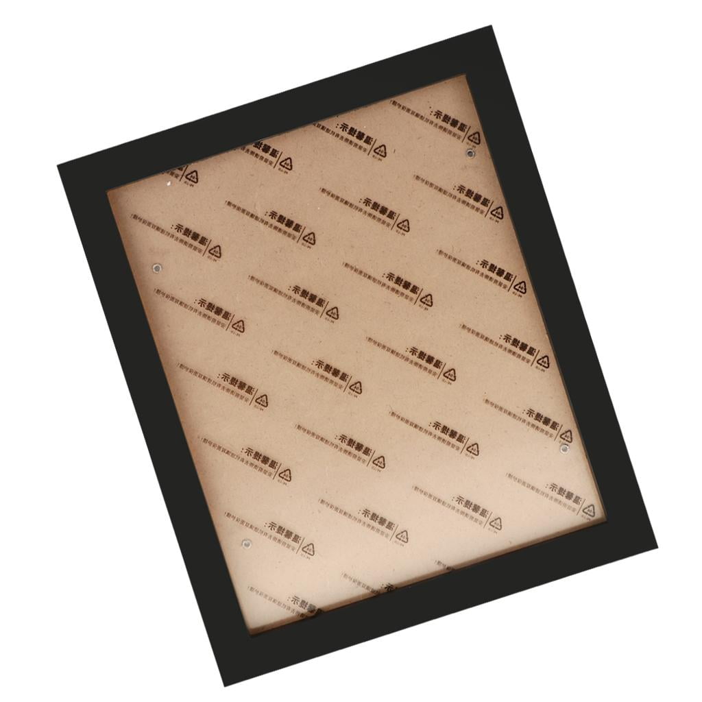 Simple Wooden Picture Phote Frame Photo Frame DIY Decoration Black ...