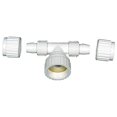 thumbnail image 3 of Elkhart Supply Raccord d'Eau Douce 16821 Flair-It; PEX Coupleur; Tee; Blanc; Plastique; Simple; avec Code-Barres, 3 of 5