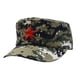 thumbnail image 5 of Gorra de camuflaje para niños y adultos, gorra de entrenamiento militar con estrella de cinco puntas y camuflaje, gorra de bebé de primavera y verano, gorra de béisbol plana para el sol, 5 of 6