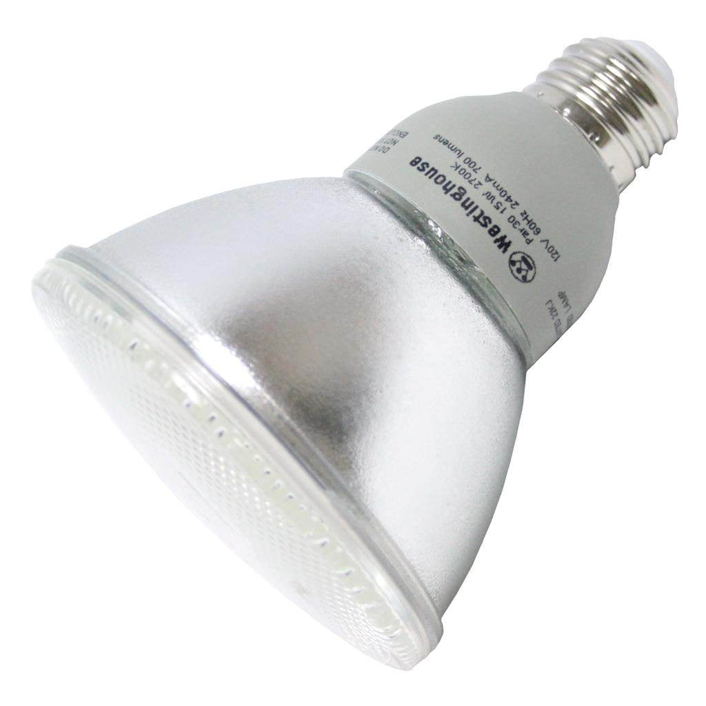 Westinghouse 37982 - 15CFLPAR30LN/27/GL Flood Screw Base Compact Fluorescent Light Bulb