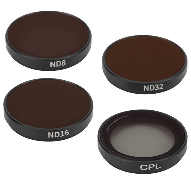 Filtro De Lente Para Insta360 TELESIN Thumb Sports Camera CPL Polarizer Y ND8/16/32 Filter Set Para Insta360 GO2 ANGGREK Lens Filter for Insta360