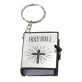 thumbnail image 1 of 1Pc Christian Jesus HOLY BIBLE Mini Wallet Keychain Key Rings Hanging Pendant, 1 of 10