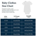 thumbnail image 6 of Baby Onesie or Bodysuit with "Little Cowboy" Print, Western Theme White Romper for Boys & Girls, Newborn Photo Shoot Outfit for 1st Birthday with Snap Closure, 6 of 8