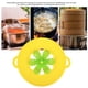 thumbnail image 1 of Puedo Tapar Tapa antiderrame Tapa antiderrames Protección contra ebullición (23 cm Amarillo S) Wdftyju Libre de BPA, 1 of 3