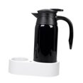 thumbnail image 4 of Car Heating Drinking Cup Travel Kettle 800ml Stainless Steel Multipurpose DC Powered Sturdy Portable for Business Man Black Kettle, 4 of 8
