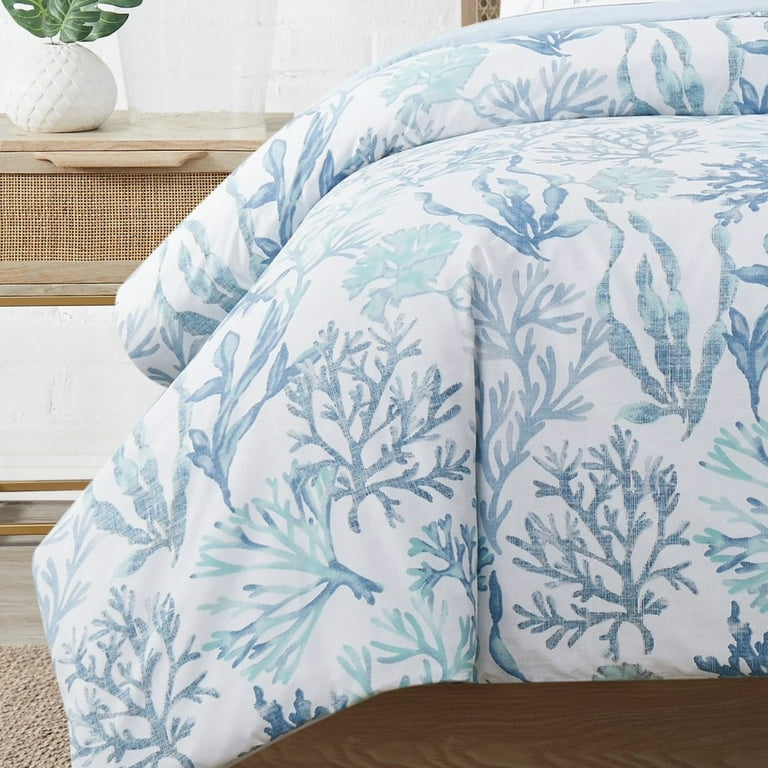 Coastal Living Palm Beach Coastal 3 Piece Full Queen Duvet Cover