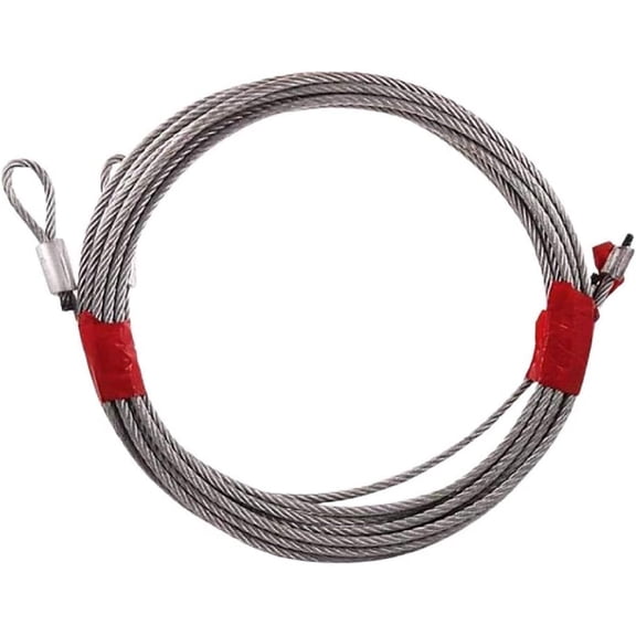 Premium Garage Door Cable Assembly Pair for 7' High Garage Door Torsion Spring