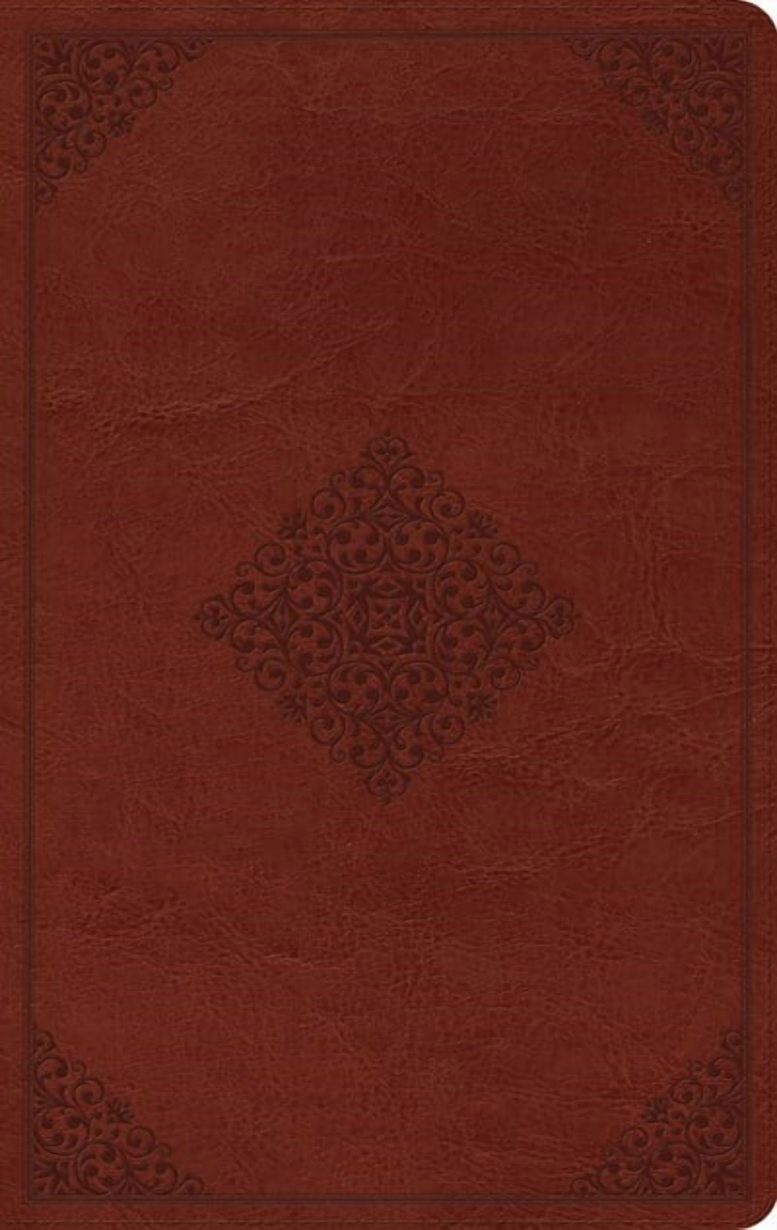 Large Print Value Thinline Bible-ESV-Ornament Design (Hardcover)