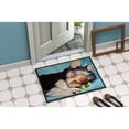 thumbnail image 4 of Naptime Yorkie Yorkshire Terrier Door Mat, 4 of 4