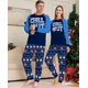 thumbnail image 2 of 2023 New Snowman Print Christmas Family Matching Outfits Mother Daughter Father Son Pajamas Baby&Dog Romper Family Look Pyjamas, 2 of 3