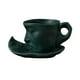 thumbnail image 1 of Taza de café de cerámica personalizada con diseño de arte facial, estilo de belleza concentrado, té negro, regalo de boda para San Valentín., 1 of 1